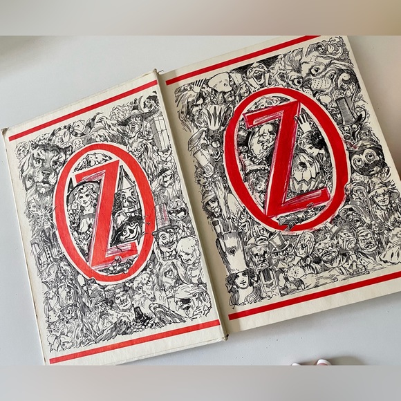 Vintage Books The Wizard of Oz L. Frank Baum/Jungle Book/WIZ split book 1963 - Picture 15 of 16